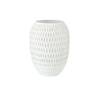 Goebel Vase, glass, white, 21 x 21 x 29 cm