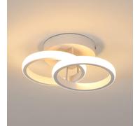 Goeco LED Ceiling Light, 22W, Modern Round Design Ceiling Light, 3000 K