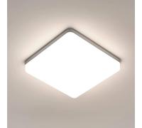 Goeco LED Ceiling Light 36W 4000K Ultra Thin Lamp Ceiling Light LED Square in White Goeco White