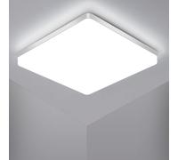 Goeco LED Ceiling Light, 48W 6500 K IP44 LED Bathroom Ceiling Light, 30cm