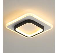 Goeco Modern LED Ceiling Light, 24W, Square, Geometric Ceiling Lights, 3000K