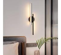 Goeco Wall Light Black Indoor 16 W Modern LED Wall Lamp 3000K Warm Light Goeco Black