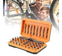 GOEDCH 42-in-1 Magnetic Screwdriver Set: Magnetic Screwdriver Set, Versatile Ratchet Screwdriver Set with Storage Case, Durable, for Furniture Repair and DIY, Bicycle Tools