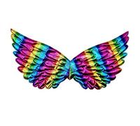 Goefly Angel Wing Costume, Christmas Halloween Unicorn Wing Girl Fairy Princess Costume Accessory Birthday Christmas Party