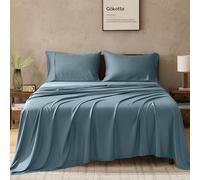 Gökotta King Bed Sheets 4 Piece, 100% FSC® Certified Bamboo, Cooling