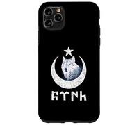 Göktürk & Ergenekon Design with a Wolf - Turkish Style Case for iPhone 11 Pro Max
