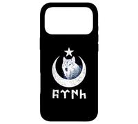 Göktürk & Ergenekon Design with a Wolf - Turkish Style Case for iPhone 17 Pro Max