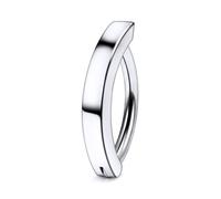 Goerhsjie F136 Titanium 14g 10/12/14mm Hoop Hinged Clicker Belly Button Rings Long Bar Clip Diamond Navel Piercing Jewelry Implant Grade for Healing, Metal, no gemstone