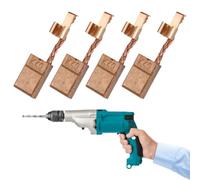 Goerpn 4Pcs Carbon Brushes Electric Power Tools Carbon Brush | Replacement Motor Brushes for Makita Drill CB440 DTD146 DHP456 DHP458 DHP482 DTW251 BHP451 BHP452