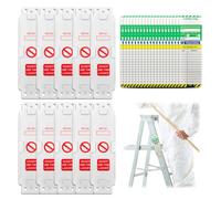 Goerpn Ladder Tags,10 Holders and 20 Ladder Inspection Tag Inserts