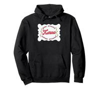 Goes Around Karma Comes Around Retro Aesthetic Pullover Hoodie