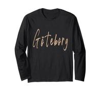 Göteborg Sweden Vintage Elegant Design Long Sleeve T-Shirt