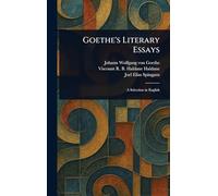 Goethe's Literary Essays