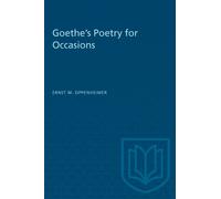 Goethe's Poetry for Occasions