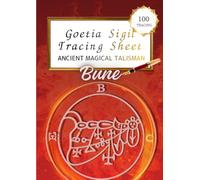 Goetia Sigil: Clauneck: A Magical Talisman Tracing Workbook - Wealth & Abundance Seal - 100 Tracings