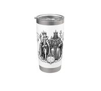 Goetic Nobility Prince Stolas and King Paimon Stainless Steel Insulated Tumbler