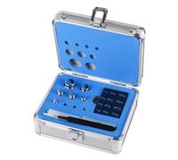 Goetland Certificated F1 Scale Calibration Weight Kit Set 21 pcs 1mg-100g Stainless Steel High Precision for Balance Digital Scale Lab Education