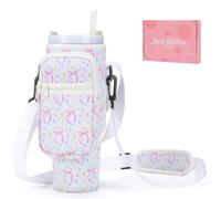 GOEWY Gifts for Women,Birthday Gifts for Women Mom Teen Girls Daughter Sister Friends Stanley Cup Accessories Water Bottle Carrier Bag for 40 oz Stanley Tumbler with Adjustable Strap