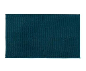 Gözze - Anti-Slip Bath Mat, Super Soft, 100% Microfibre, 70 x 120 cm - Petrol