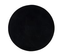 Gözze Bath Rug, round, 110 cm diameter, RIO PREMIUM, black, 100000-110000-99