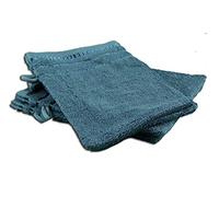 Gözze - Bath/Shower Glove/Mitt, Set of 4, Berlin, 100% Cotton, 17 x 24 cm - Petrol