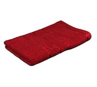Gözze - Bath Towel, Berlin, 100% Cotton, 70 x 140 cm - Bordeaux
