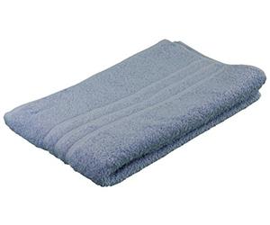 Gözze - Elegant Bath Towel, Sylt, 100% Cotton, Heavy Weight (440 g/m²), 100 x 150 cm - Dove Blue