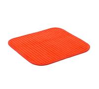 Gözze - Non-Slip Soft Bath Mat, 100% Polyester, 50 x 45 cm - Orange