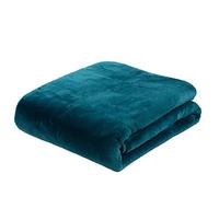 Gözze - Premium Cashmere Feel Cuddly Living Room Blanket/Throw, 500 g/m², 130 x 170 cm - Petrol