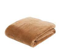 Gözze - Premium Cashmere Feel Cuddly Living Room Blanket/Throw, 500 g/m², 130 x 170 cm - Sand