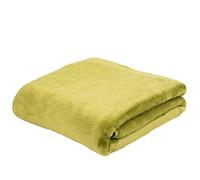 Gözze - Premium Cashmere Feel Cuddly Living Room Blanket/Throw, 500 g/m², 180 x 220 cm - Lime Green