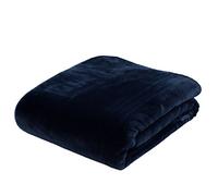Gözze - Premium Cashmere Feel Cuddly Living Room Blanket/Throw, 500 g/m², 220 x 240 cm - Marine