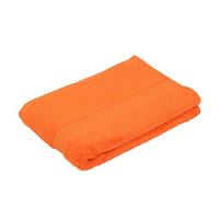 Gözze - Set of 2 New York Bath Towels, Luxuriously Soft and Absorbent, 100% Cotton, 100 x 150 cm - Orange