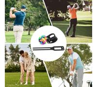 Gof Swing Training Aid - Smart Ball Golf Trainings Tool | Adjustable Swing Postures Corrector | Golf Practice Accessory | Beginner Teen Men Women Boys Girls Athletes Training Equipment Indoor Outdoor
