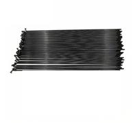 GOFDASY 14 G 2.0 mm Diameter Spokes Cylinder Black Color J-bend Mountain Bike Spokes Cycling Road For Bicycle Spokes(Length 237mm)