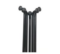 GOFDASY 16 Pieces A Lot 12G 2.6 Mm J-bend Round Body ED Black Color Electric Bike Wheel Spokes For High Speed Geared Motor(160mm)