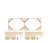 GOFDASY DIY Canvas 70x100cm Large Frame Kits Solid Wood Stretcher Bars Accessories Fit Fit For Oil Painting Prints Poster Picture Wall Art Galle(Width 25cm,Height 40cm)