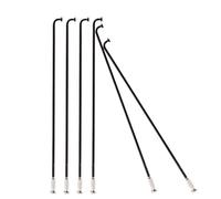 GOFDASY Mountain Road Folding For Bicycle 45# steel diameter 2mm Bike spokes inchwith spoke cap 14G 250-273mm(36pcs 266mm)