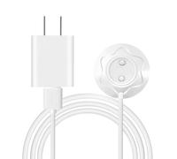 Goffeu Replacement Rose Charger, 12mm Roses Standing Base Dock Station, 5V Magnetic Fast Charging USB Cable Charger, only for Magnetic Rose Chargers (White)