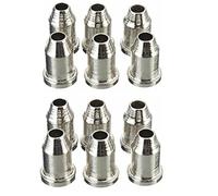 gofidin 12Pcs Guitar String Ferrules Through Body Caps Temperament Instruments Musical Parts Telecaster