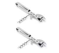 gofidin 2 Pcs Stainless Steel Traditional Old Stab Can & Tin Opener and Corkscrew
