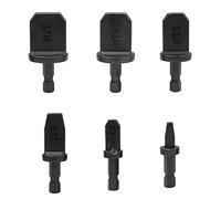 gofidin Air Conditioner Copper Pipe Electric Drill Expander 1/4-7/8 Spin Flaring Set Hole Opener Rotary Tool Conditioning Swaging Imperial Tube 6Pcs