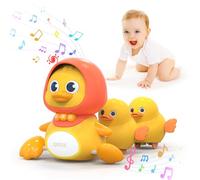 Gofimyee Duck Musical Crawling Toy with Lights & Sounds for 1-4 Year Baby