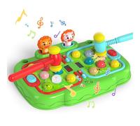 Gofimyee Whack a Mole Game, Toy for 2 3 4 5 6 Years Old Kids, Boys Girls Interactive Toys, Rechargeable Puzzle Game with 2 Hammers, Early Developmental Activity Toy, Educational Game for Toddlers