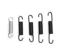 GOFIRA 5Pcs Motorcycle Center Stand Spring in Heavy Iron Material,75mm 90mm 100mm 110mm 120mm