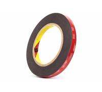 GoFire 3mDouble Sided Tape 10mm x 3m Heavy Duty Waterproof Perfect for Automotive LED Strips Indoor Outdoor Applications Ultra Strong Adhesion Multi Purpose Mounting Solution
