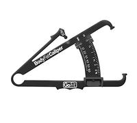 GoFit Accurate Body Fat Caliper - Charts and Instruction Manual,Black,GF-Cal