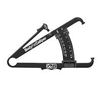 GoFit Accurate Body Fat Caliper - Charts and Instruction Manual,Black,GF-Cal