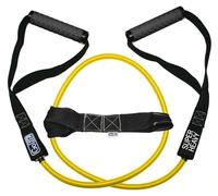 GoFit GF-4TUB-SH(70) Pro-Grade Power Resistance Tube with Handles (Yellow/70 Lbs.)