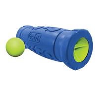 GoFit GF-BRL12 12-Inch Go-Size Barrel Roller with Massage Ball,Blue